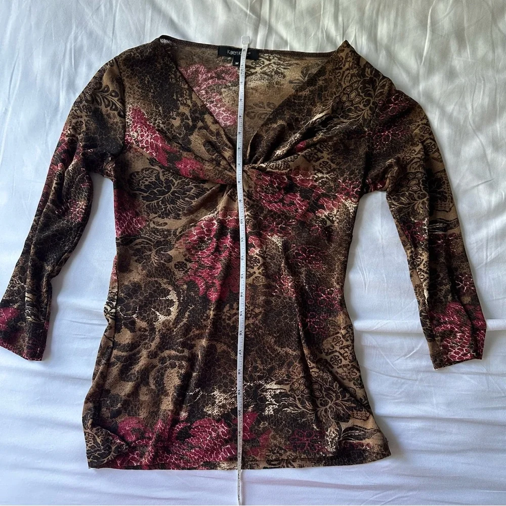 Y2k Karen Kane Shirt - Picture 4 of 7